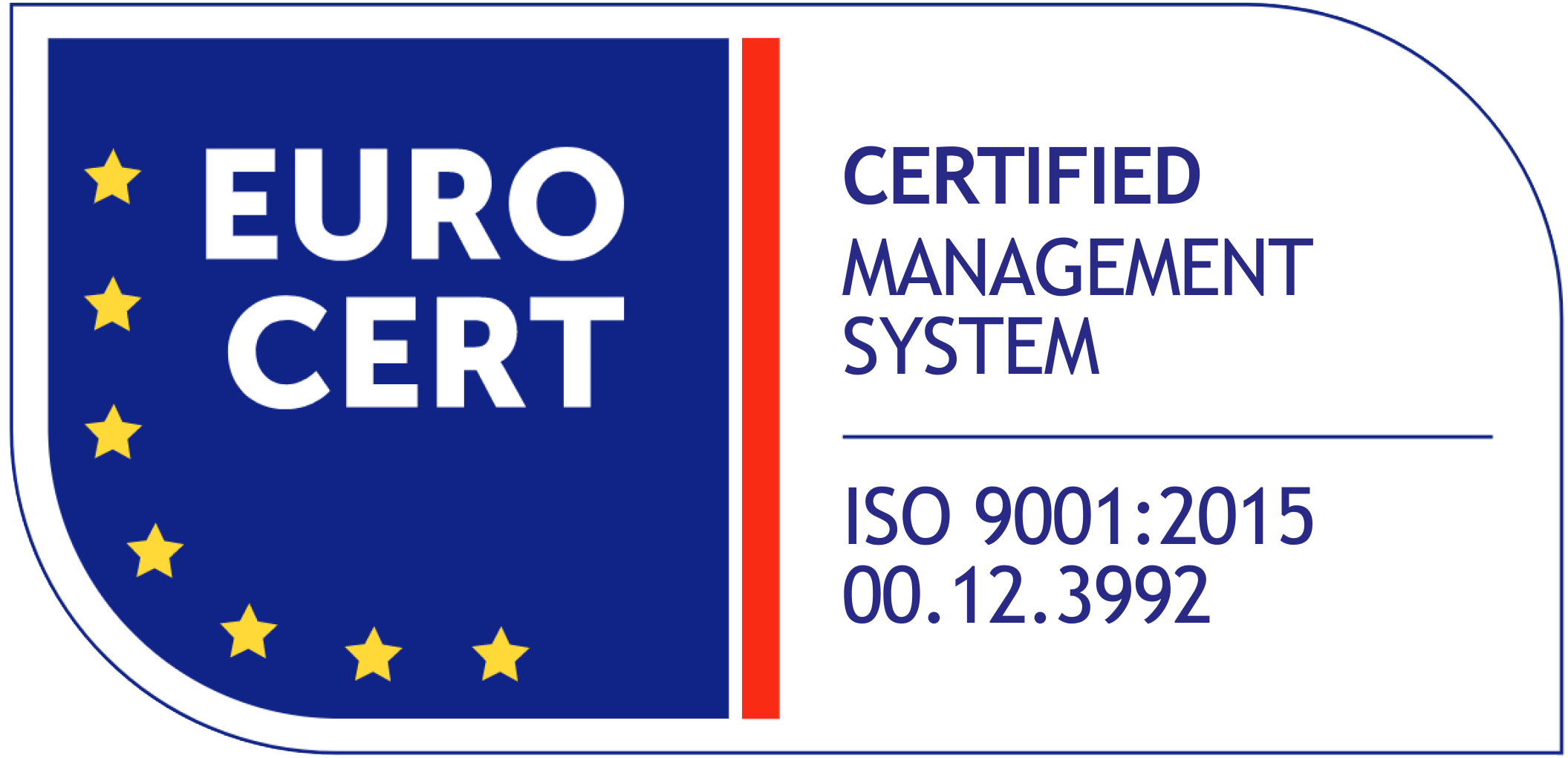 ISO 9001 certification logo